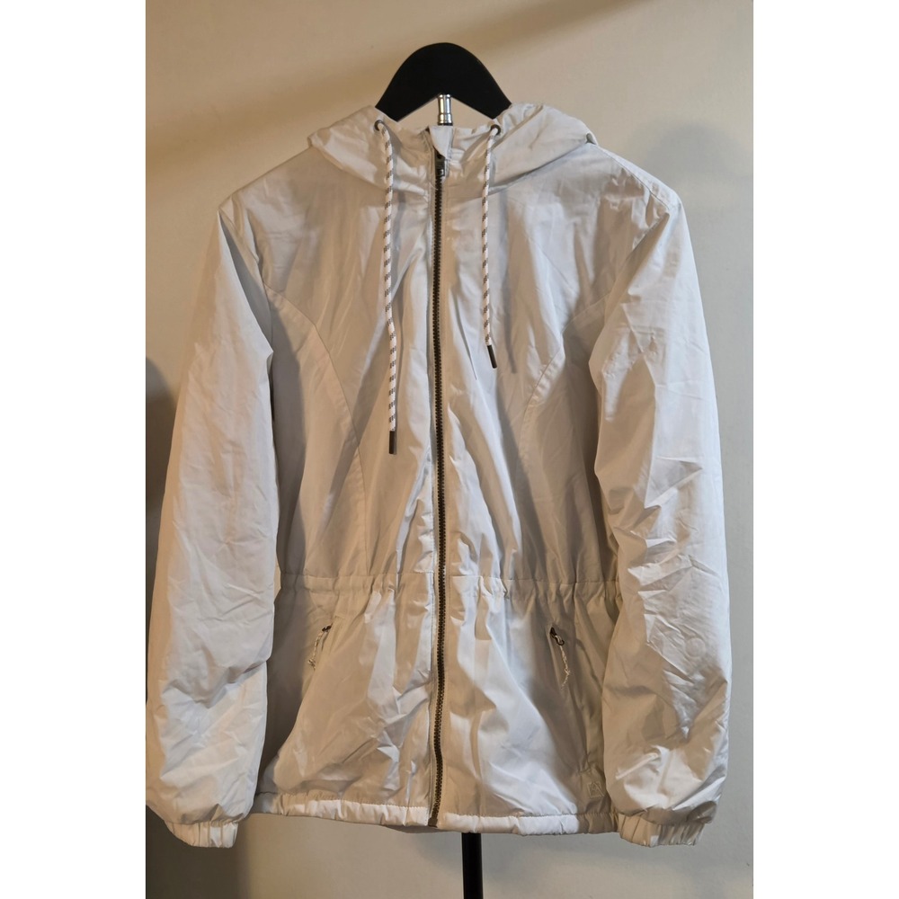 Avalanche Weather Shield Hooded Fleece-Lined Rain Jacket Women's Size Medium